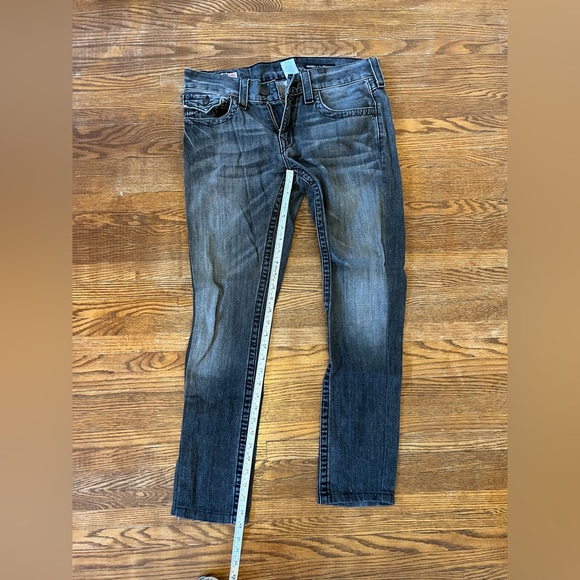 Dark Grey Tru Religion Jeans - Picture 2 of 6